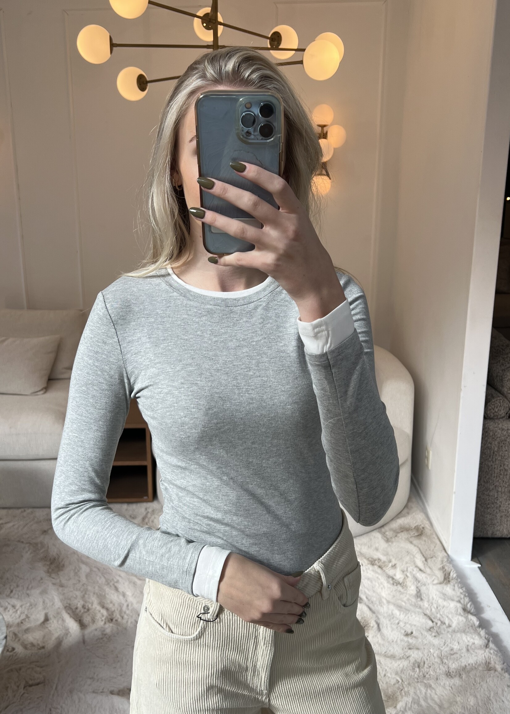 Fabergé Fashion Mila Shirt - Grey