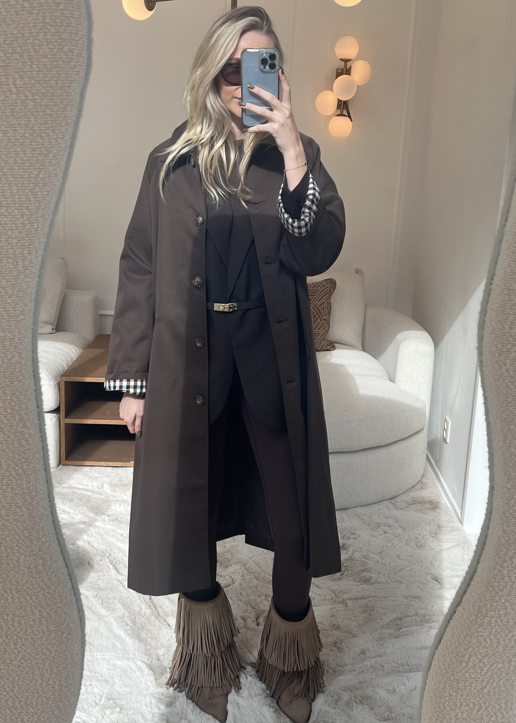 Fabergé Fashion Louma Jacket - Brown