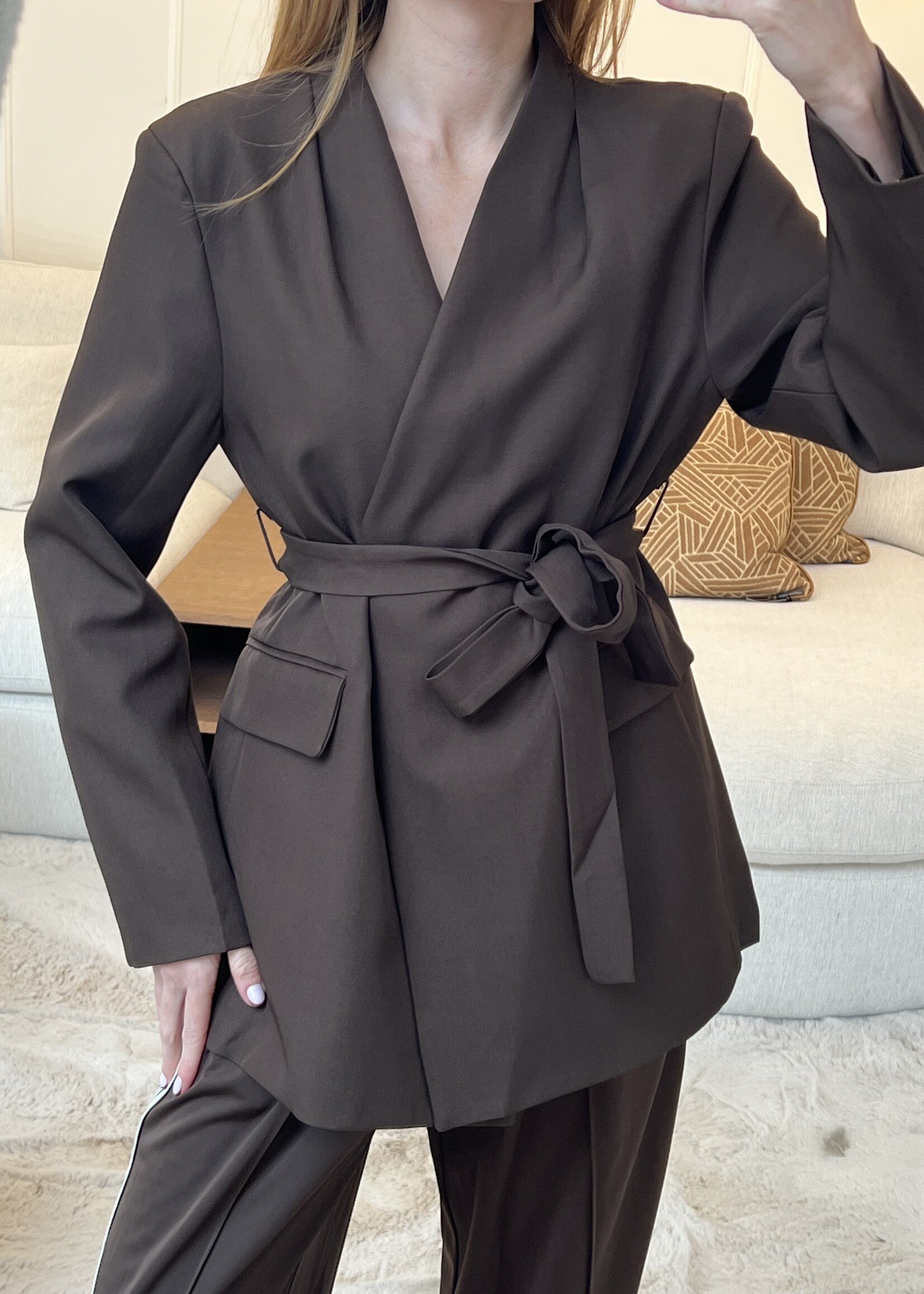 Fabergé Fashion Milou Blazer - Brown