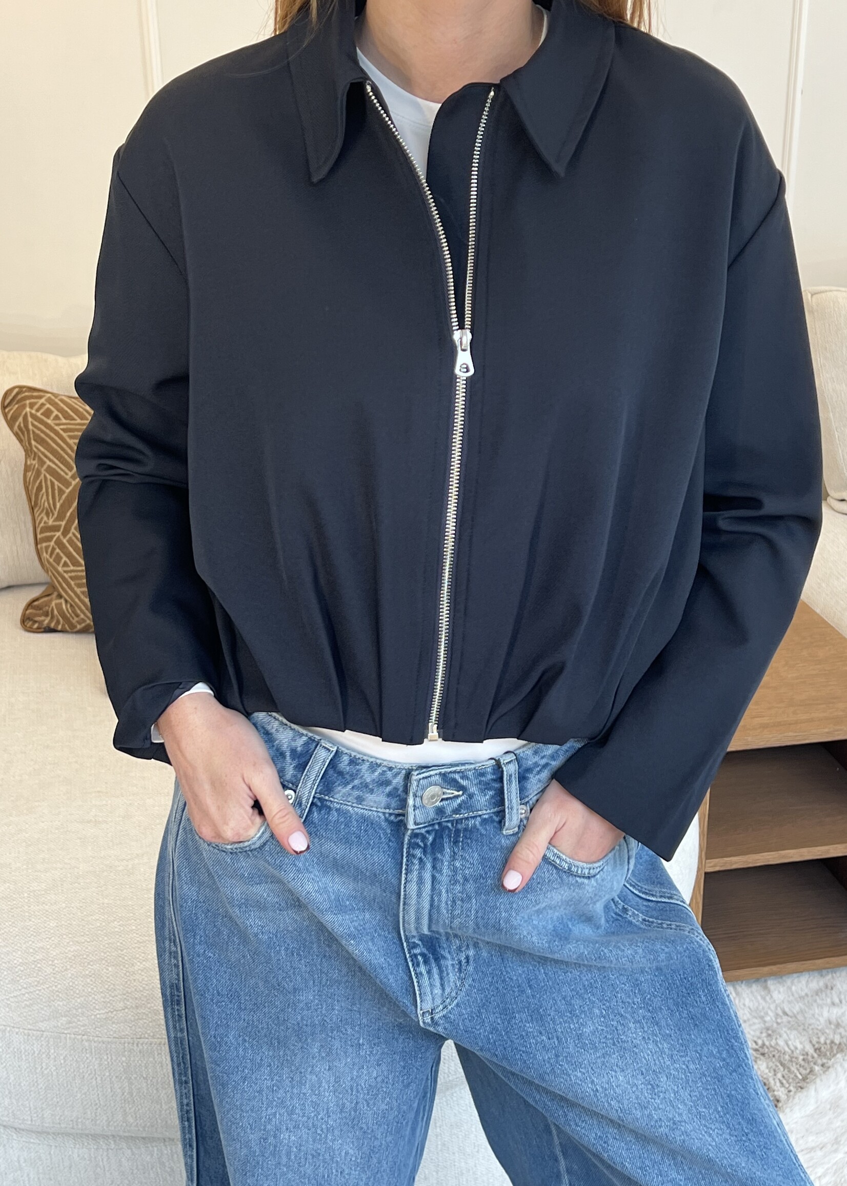 Fabergé Fashion Levi Jacket - Dark Bleu