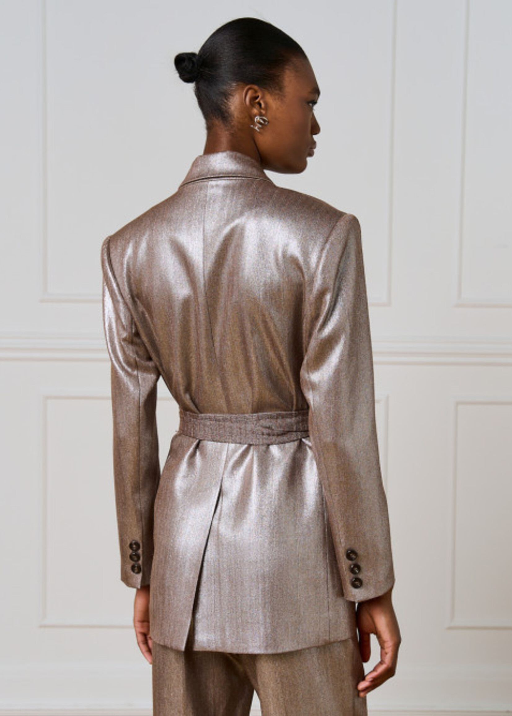 Access 541054143 - Long Metallic Blazer