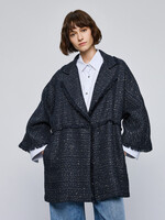 Access 541007112 - Tweed Jacket Dark Bleu