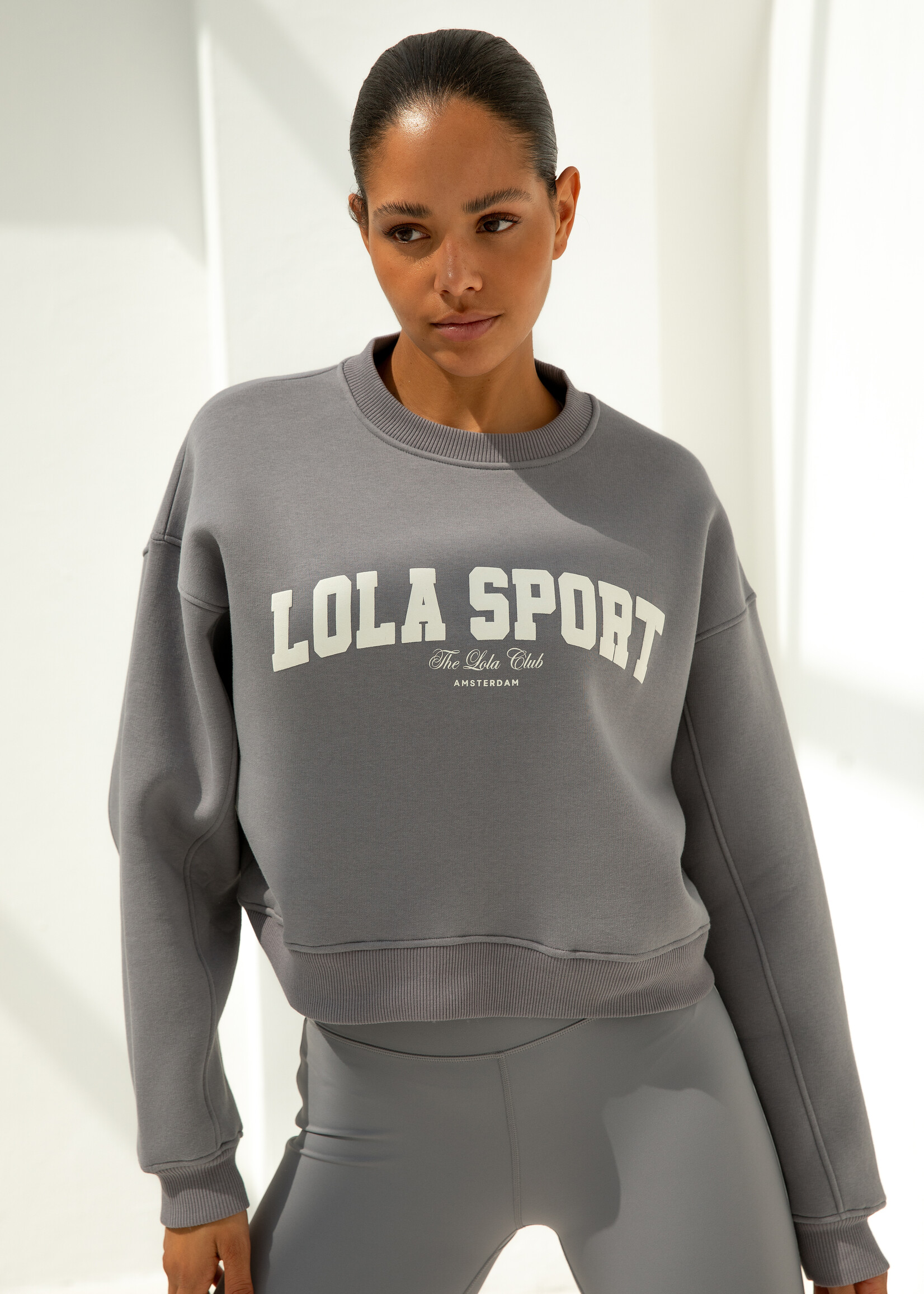 The Lola Club Jade Sweater - Dark Grey