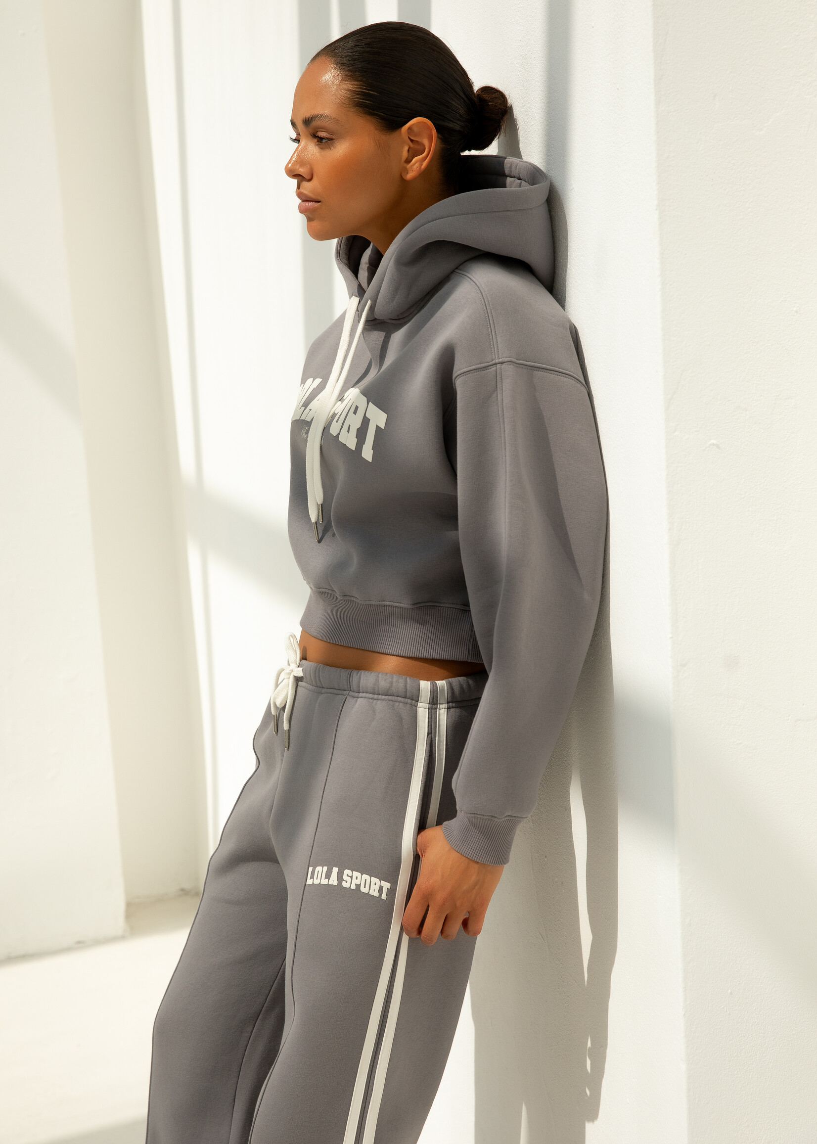 The Lola Club Jade Pants - Dark Grey