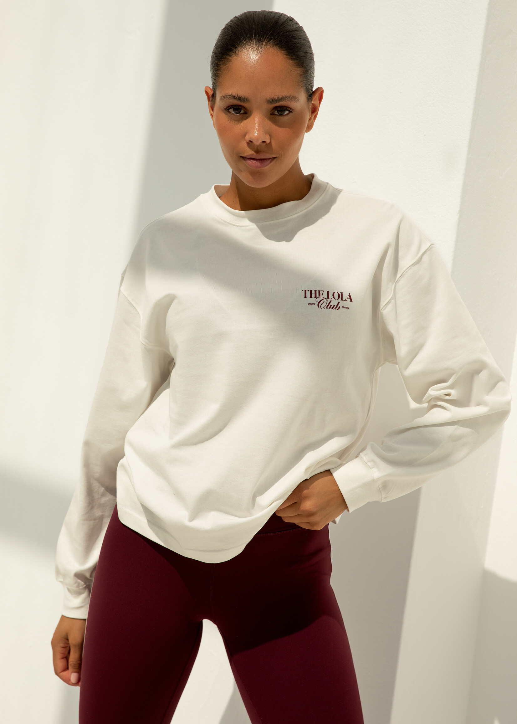 The Lola Club Emma Longsleeve - Cream