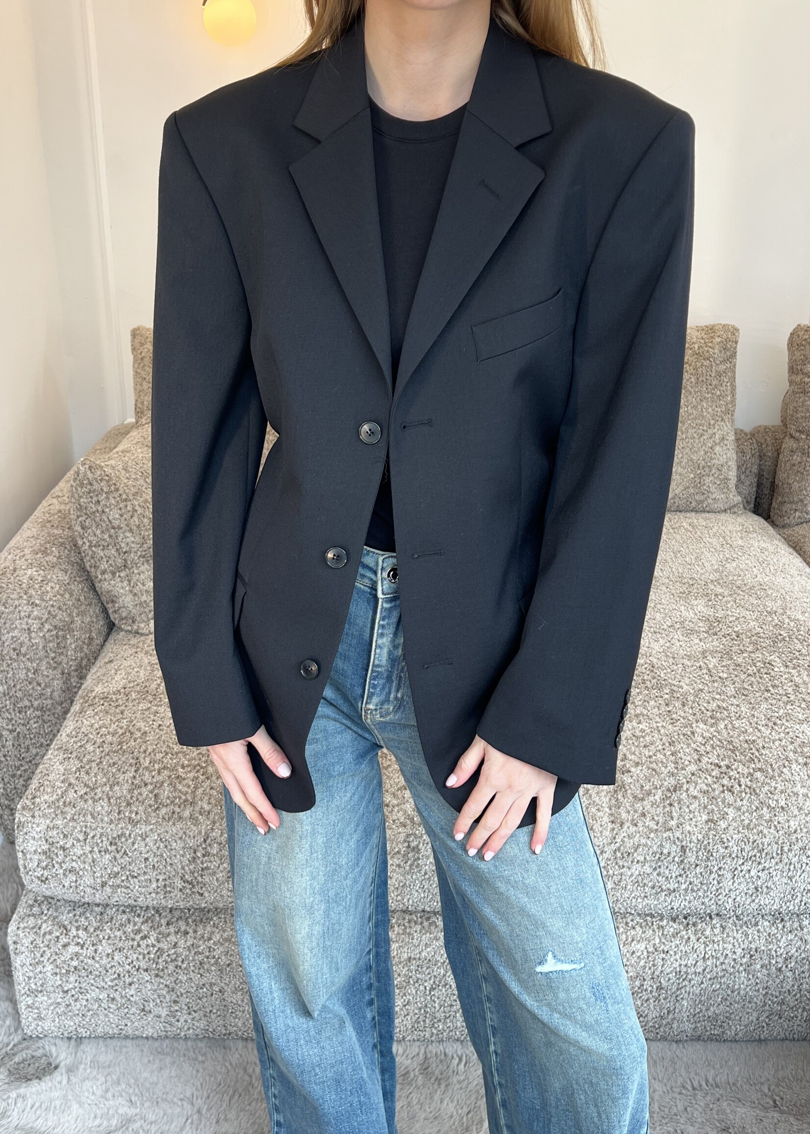 Fabergé Studios Mira Blazer - Black 01