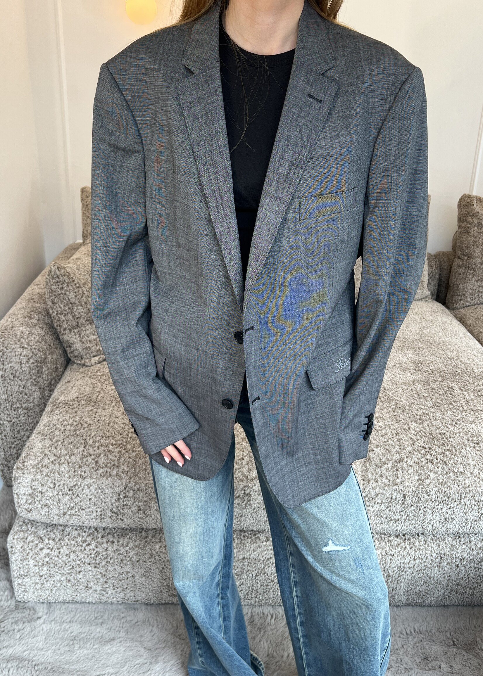 Fabergé Studios Mira Blazer - Grey 02