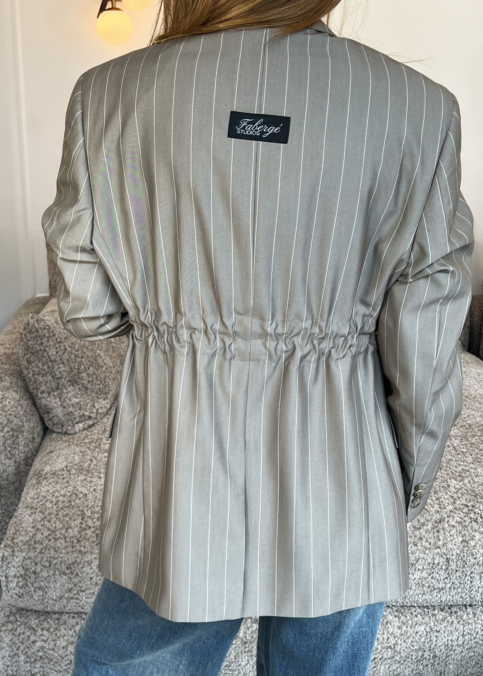 Fabergé Studios Mira Blazer - Taupe 01