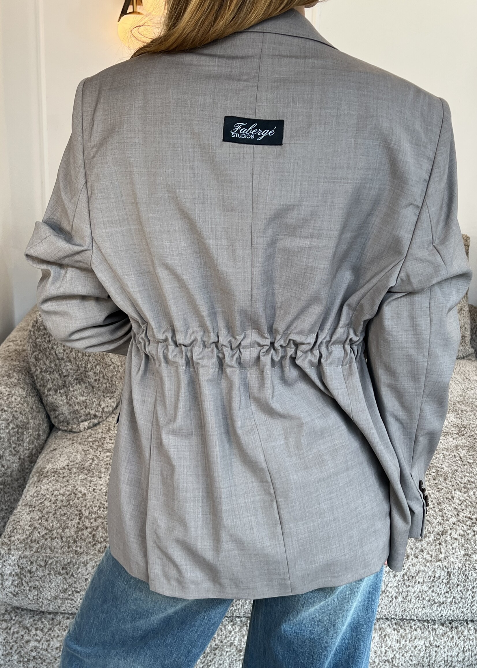 Fabergé Studios Mira Blazer - Taupe 02