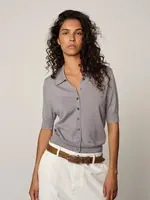 Herskind Kaspar Knit Cardigan - Light Grey