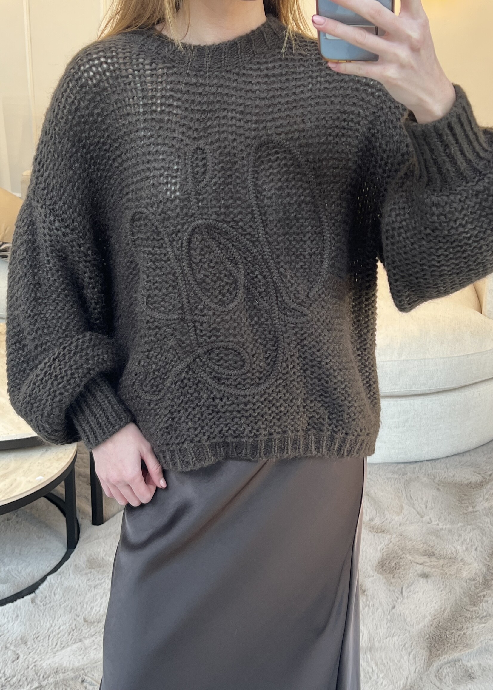 VICOLO 33021F - Knit Brown