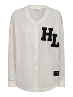 Drift LS Court Blouse - Pearl