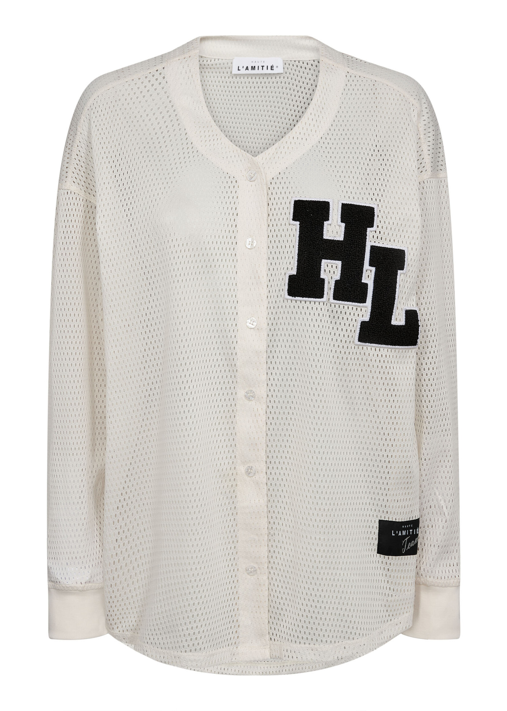 Haute L’Amitié Drift LS Court Blouse - Pearl