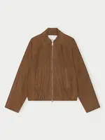 Herskind Ray Suede Jacket - Cognac