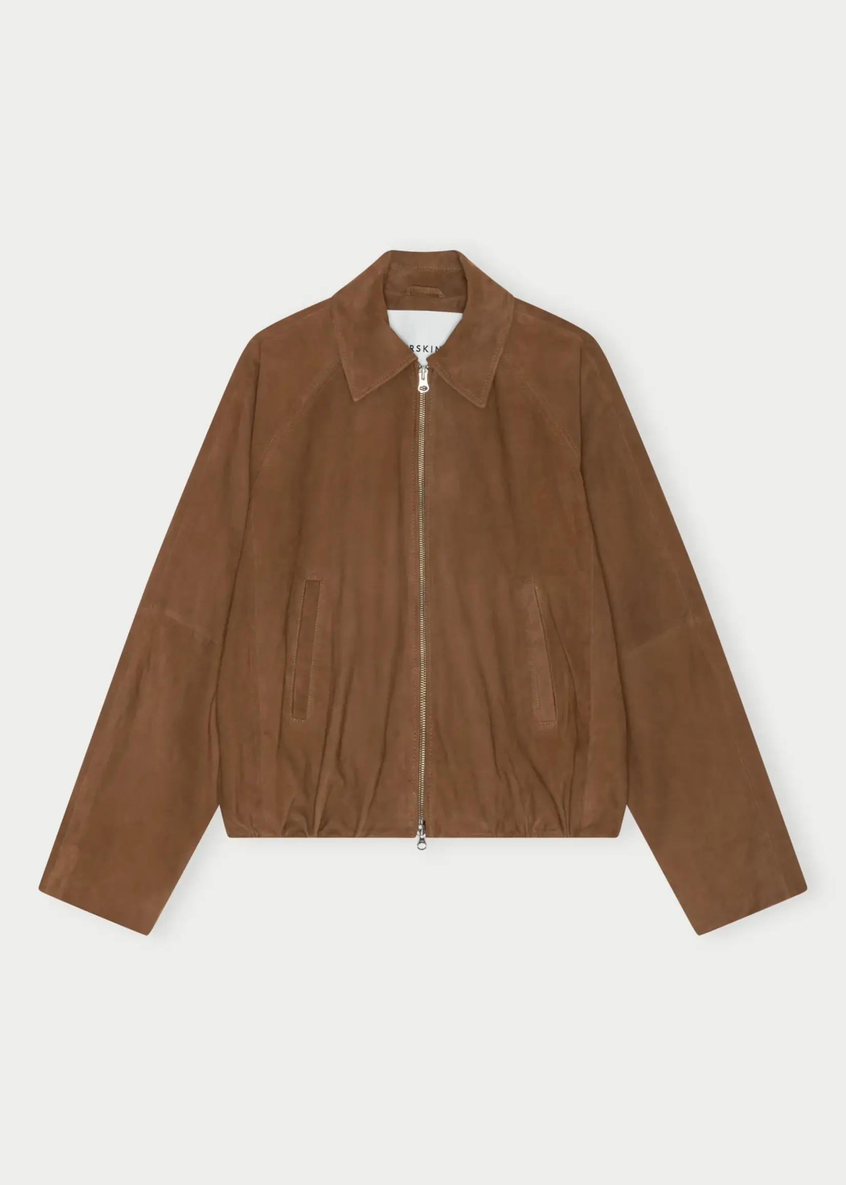 Herskind Ray Suede Jacket - Cognac