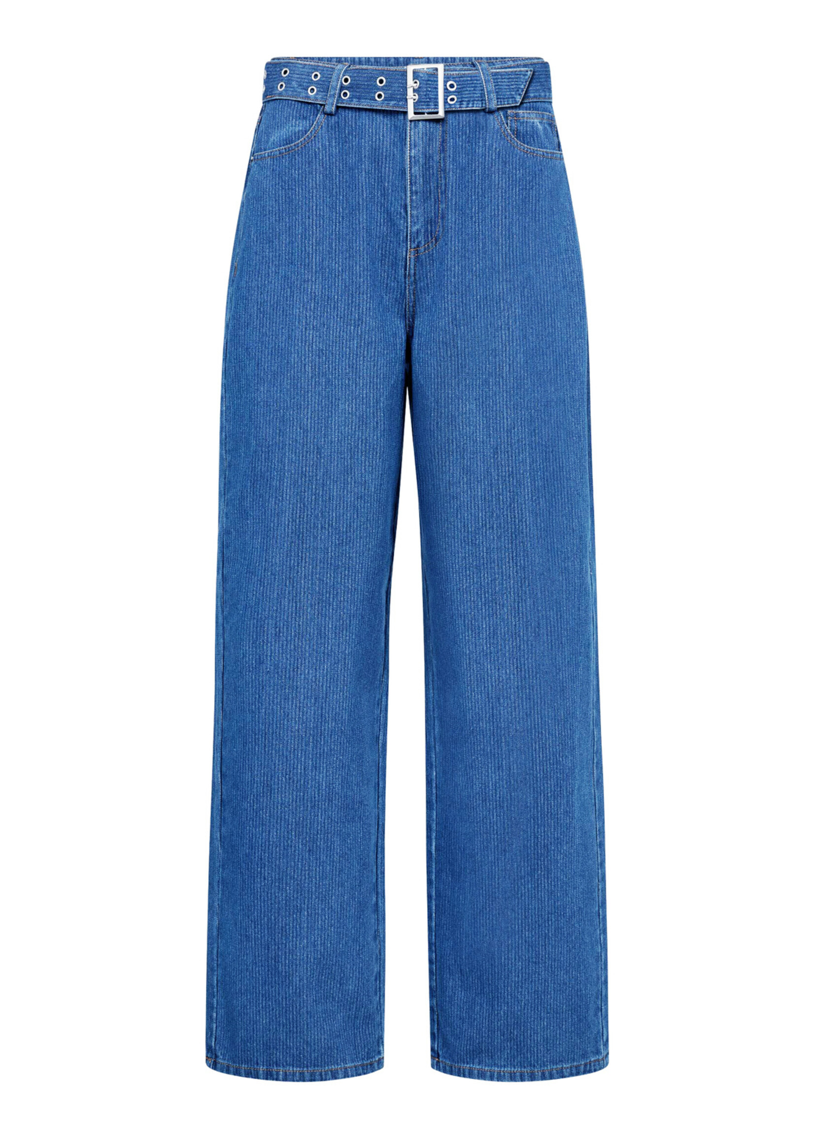 Co’Couture KimmyCC Belt LL Jeans - Dark Denim