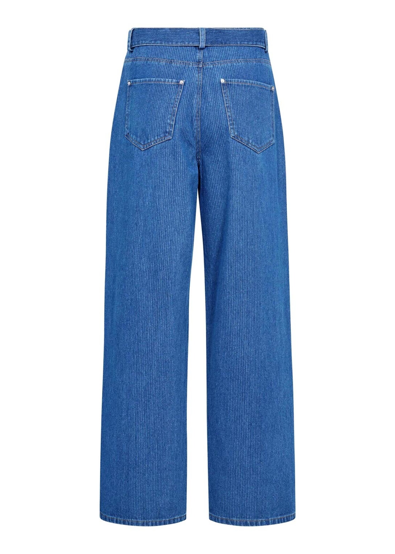 Co’Couture KimmyCC Belt LL Jeans - Dark Denim