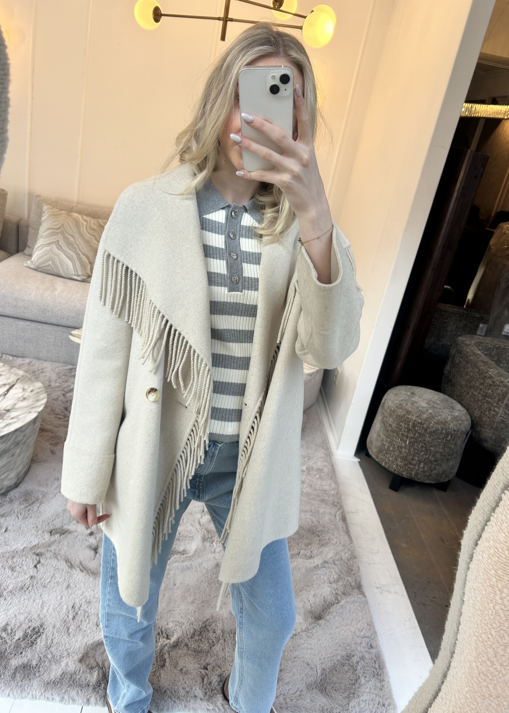 STUDIO AR NADINE  Wool blend - Sand