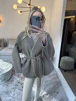 STUDIO AR ELYSIA Wool blend - Almondine