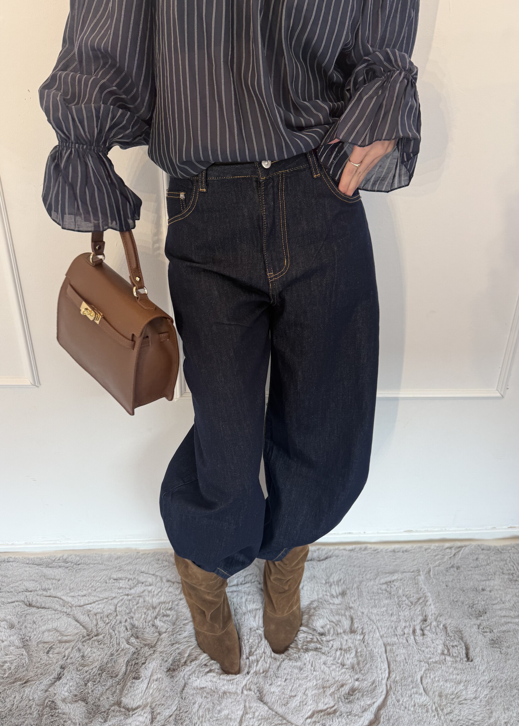 Fabergé Fashion Loua Jeans - Dark Bleu