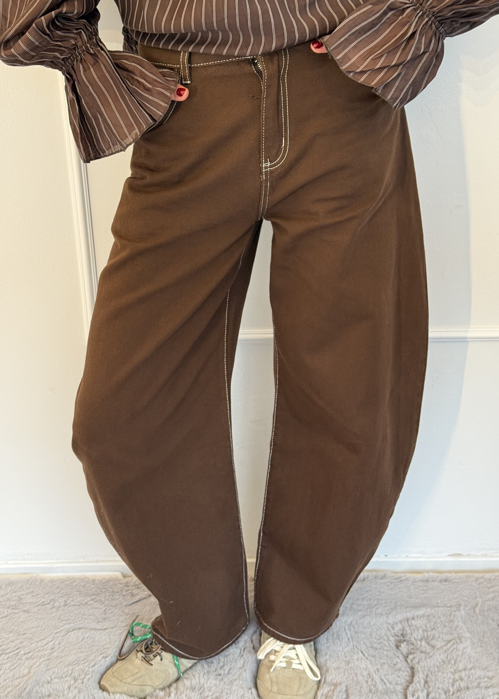 Fabergé Fashion Loua Jeans - Brown