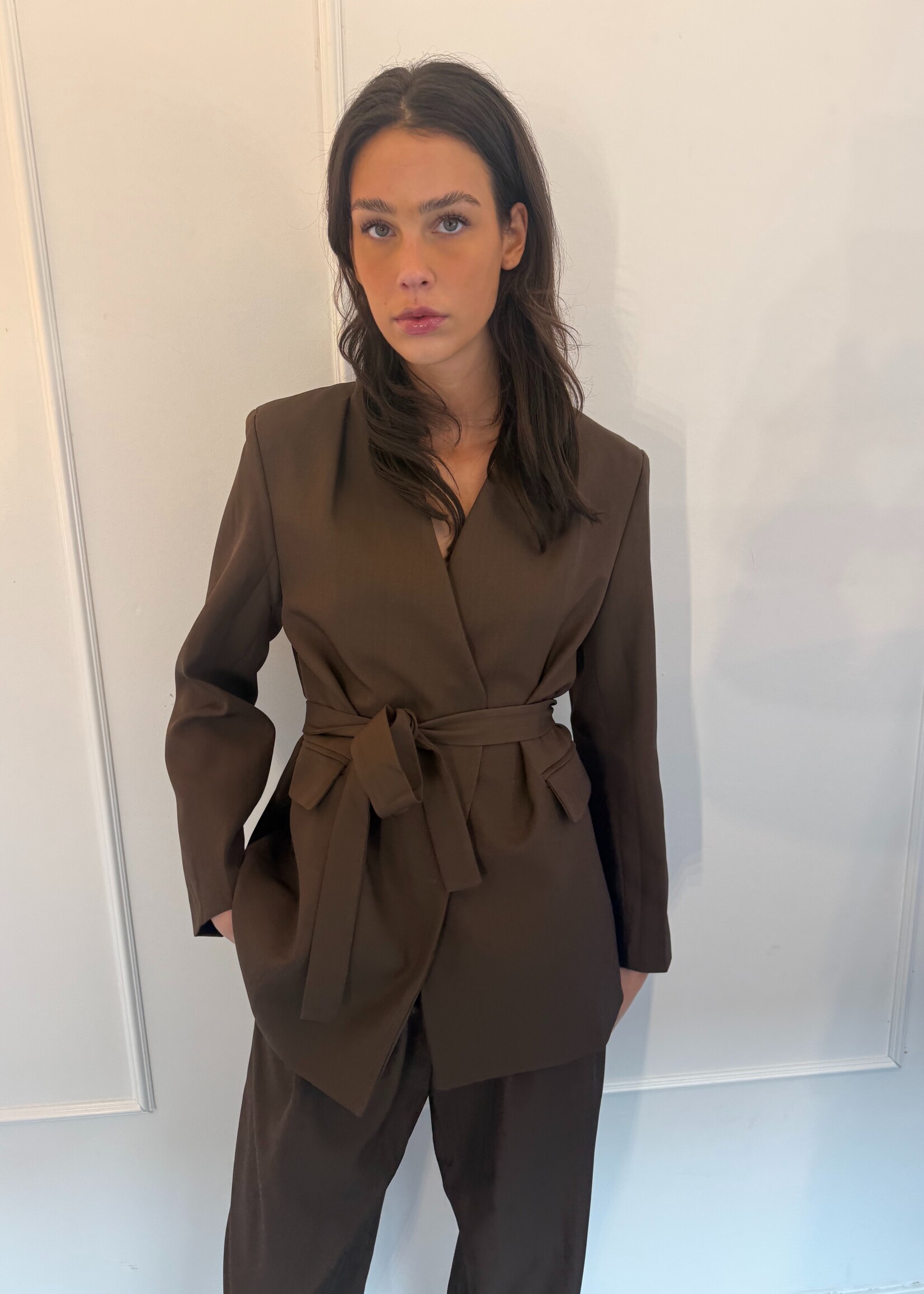 Fabergé Fashion Mona Blazer - Brown