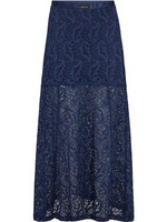 Summer Lace Tall Skirt - Navy