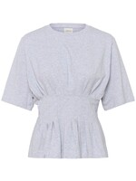 Gestuz GZinez tee - Ultra light grey mélange