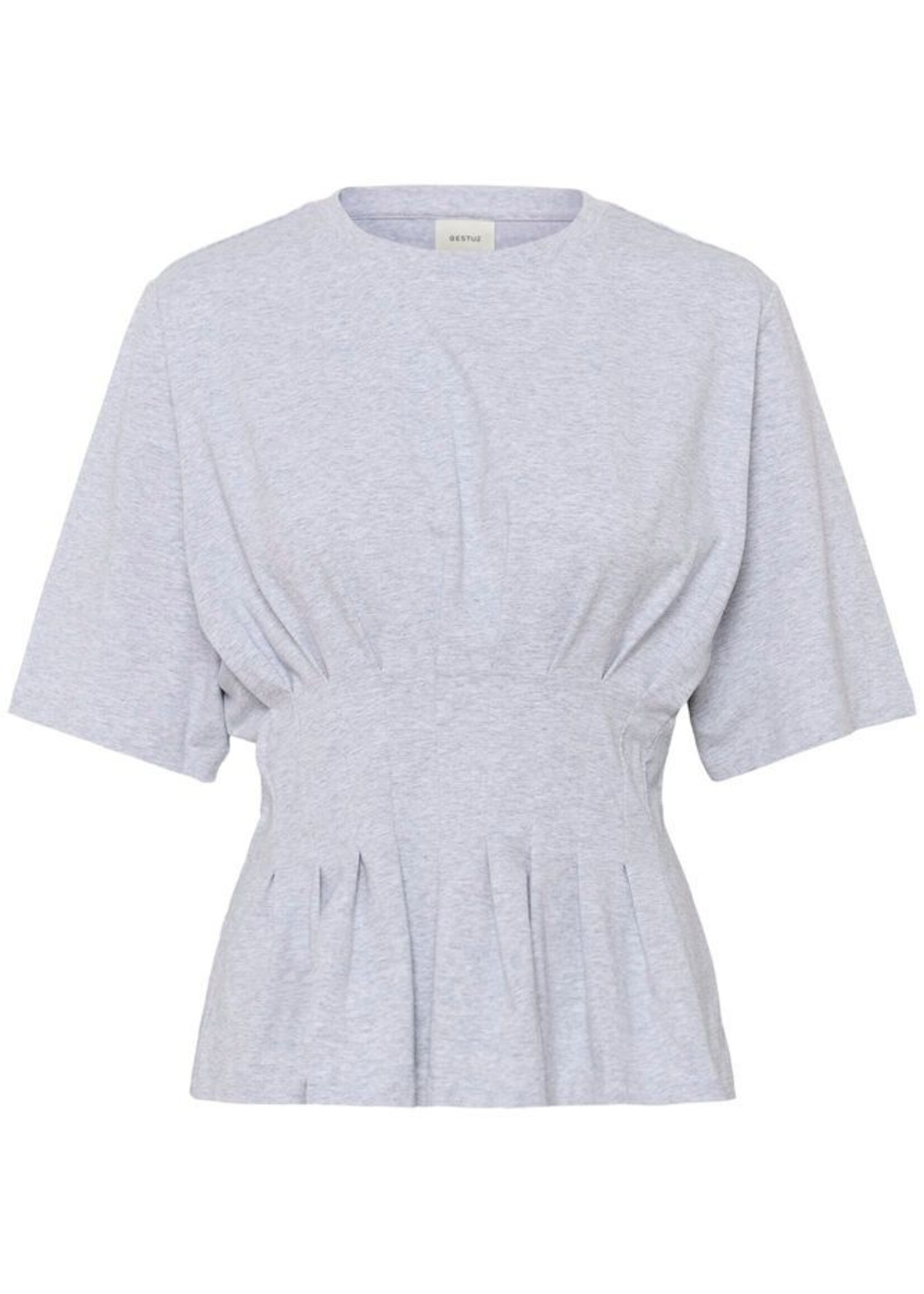 Gestuz GZinez tee - Ultra light grey mélange