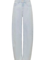 Gestuz GZparwana HW barrel jeans - vintage light denim