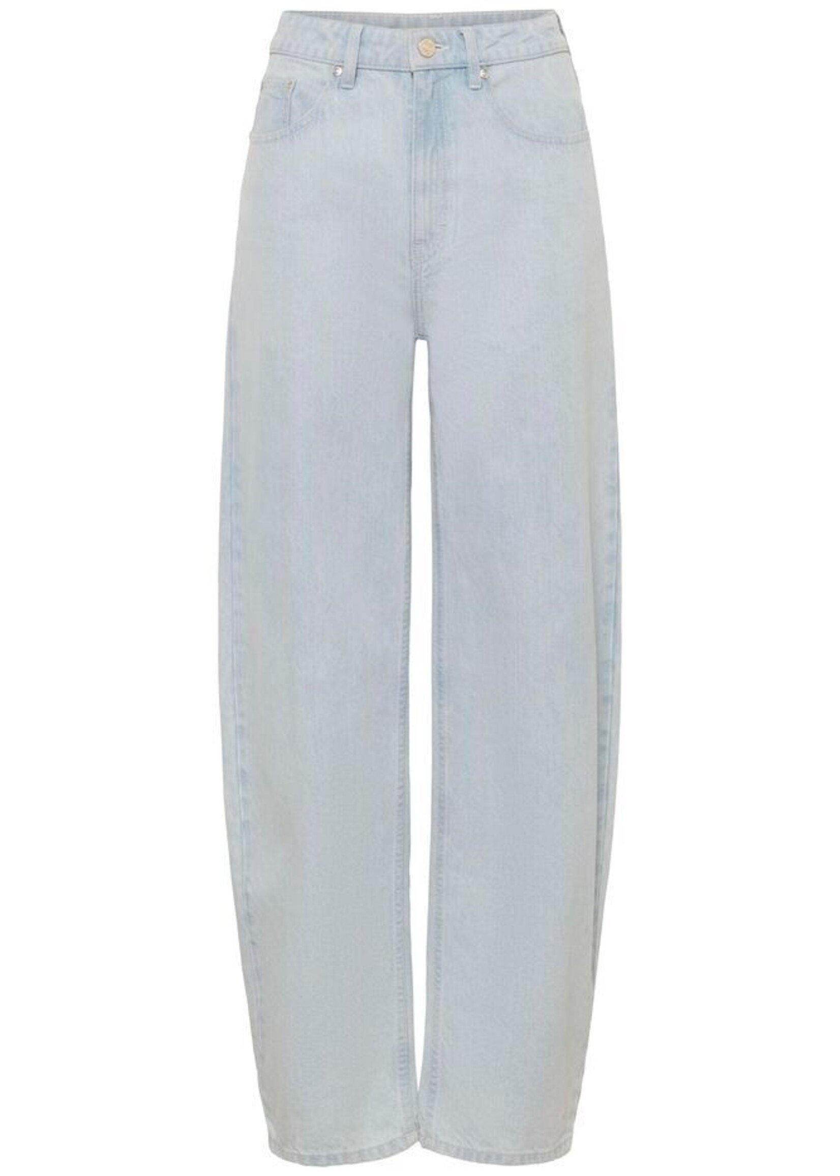 Gestuz GZparwana HW barrel jeans - vintage light denim