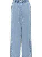 Gestuz GZsea HW pants - Mid denim blue