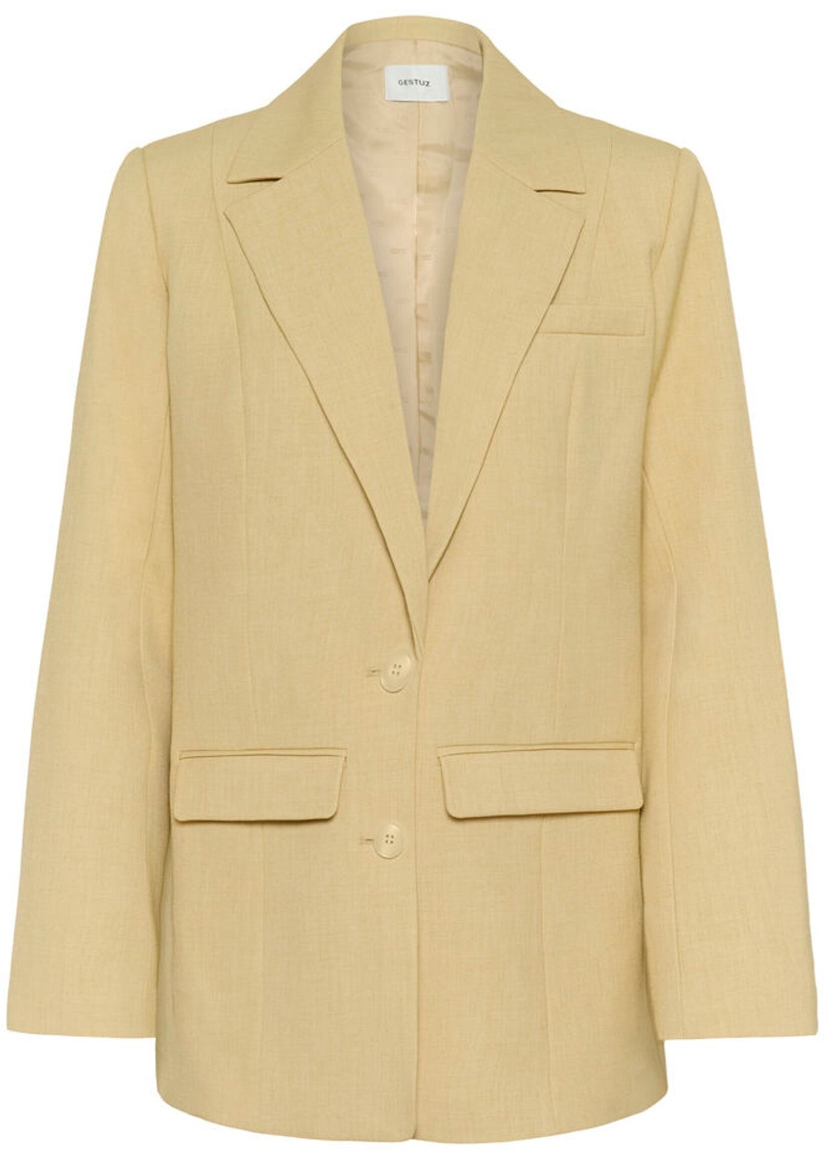 Gestuz GZstacy blazer - Pale hay melange