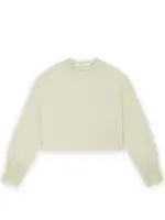 HOMAGE Top With Cuff Details - Pistachio