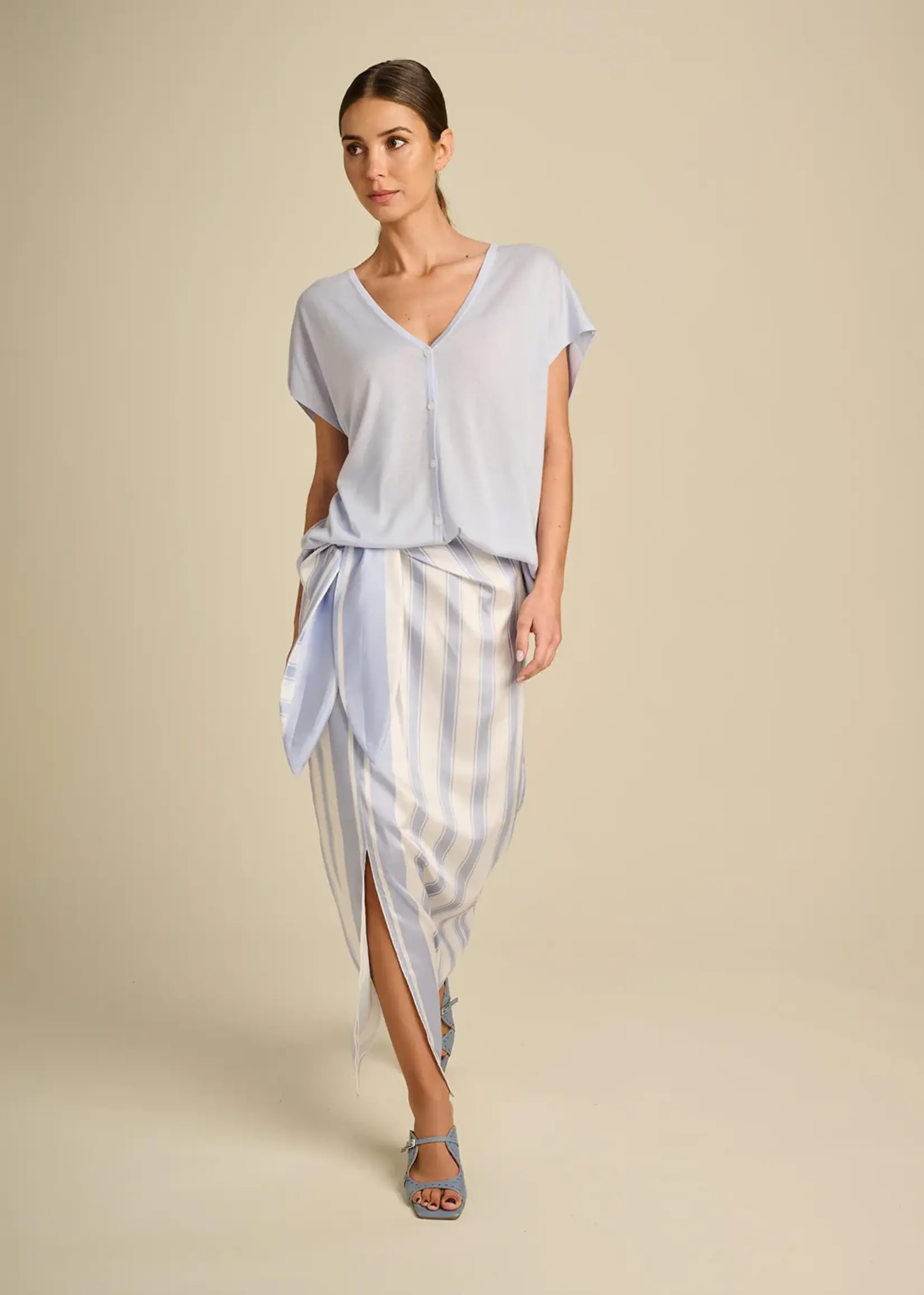 March Luminous skirt - Sky Bleu