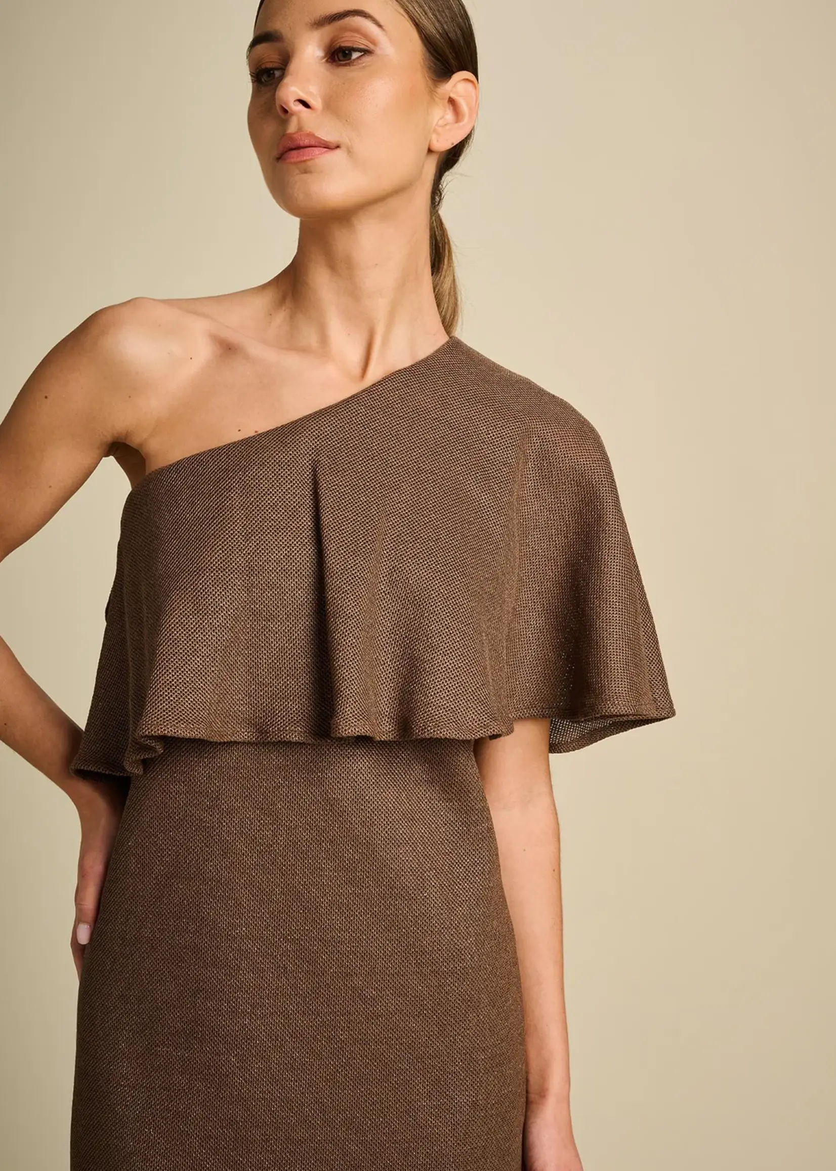 March Breeze Dress - Bronze