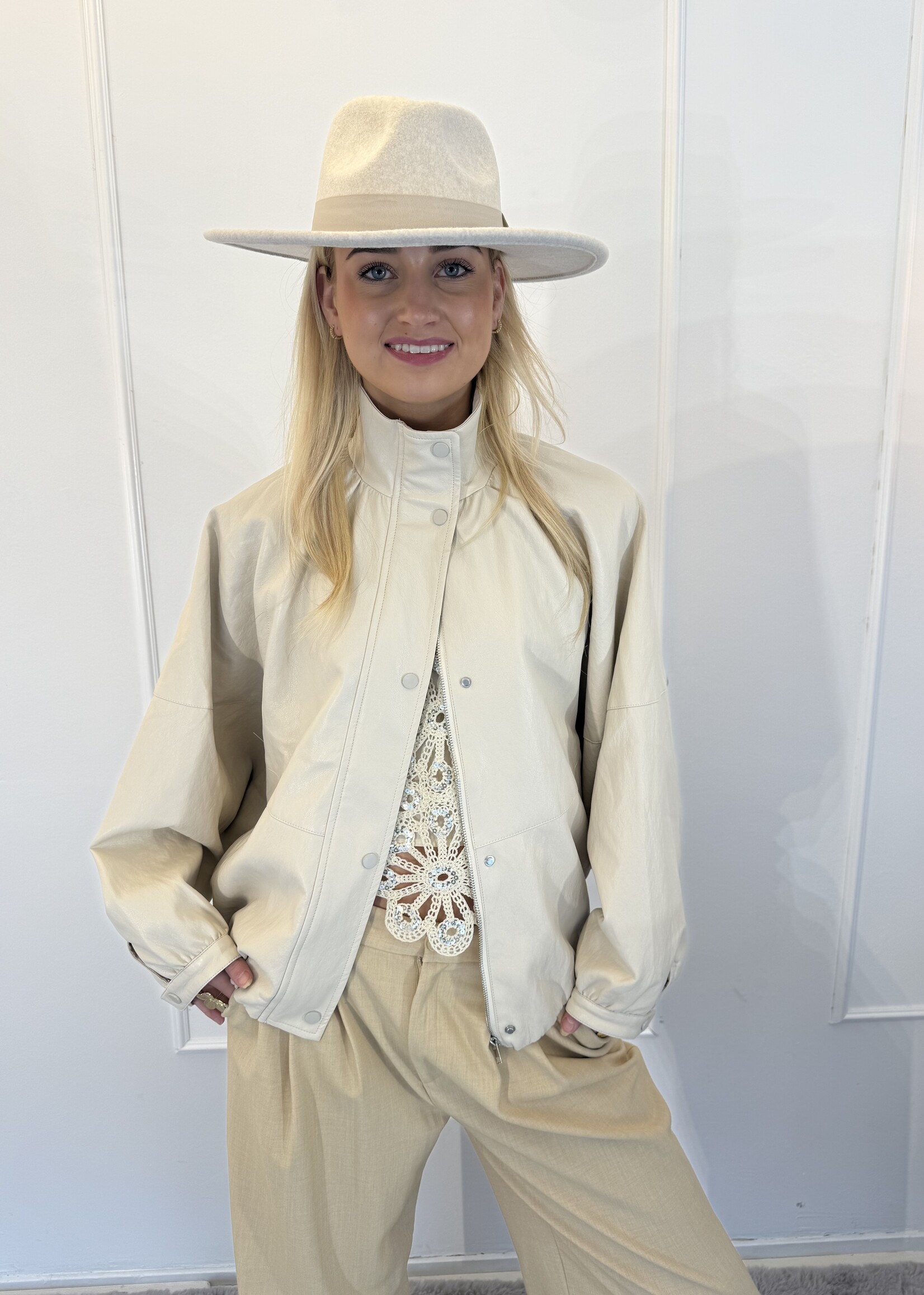 Fabergé Fashion Macc Jacket - Off White