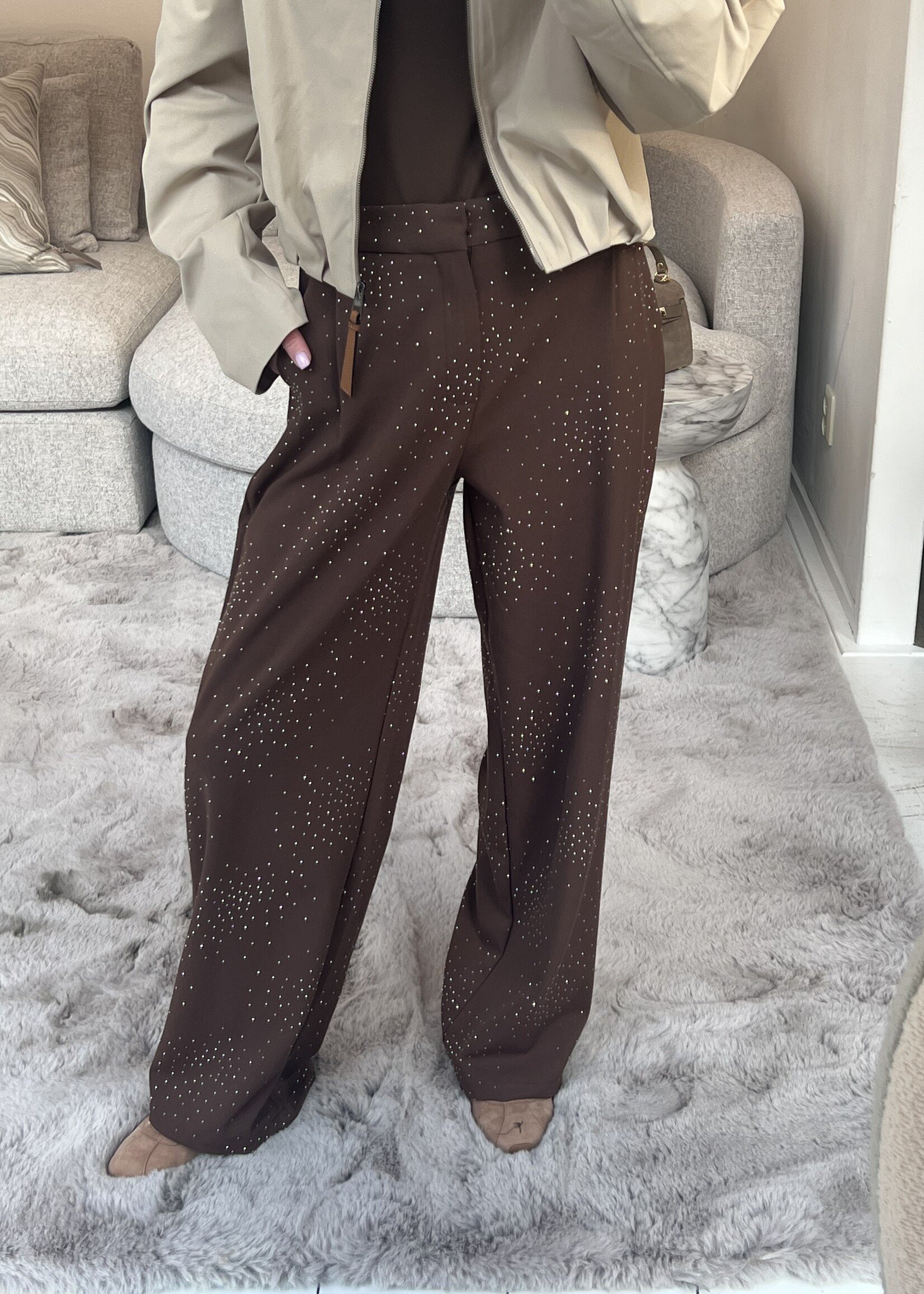 Fabergé Fashion Rosy Pants - Brown