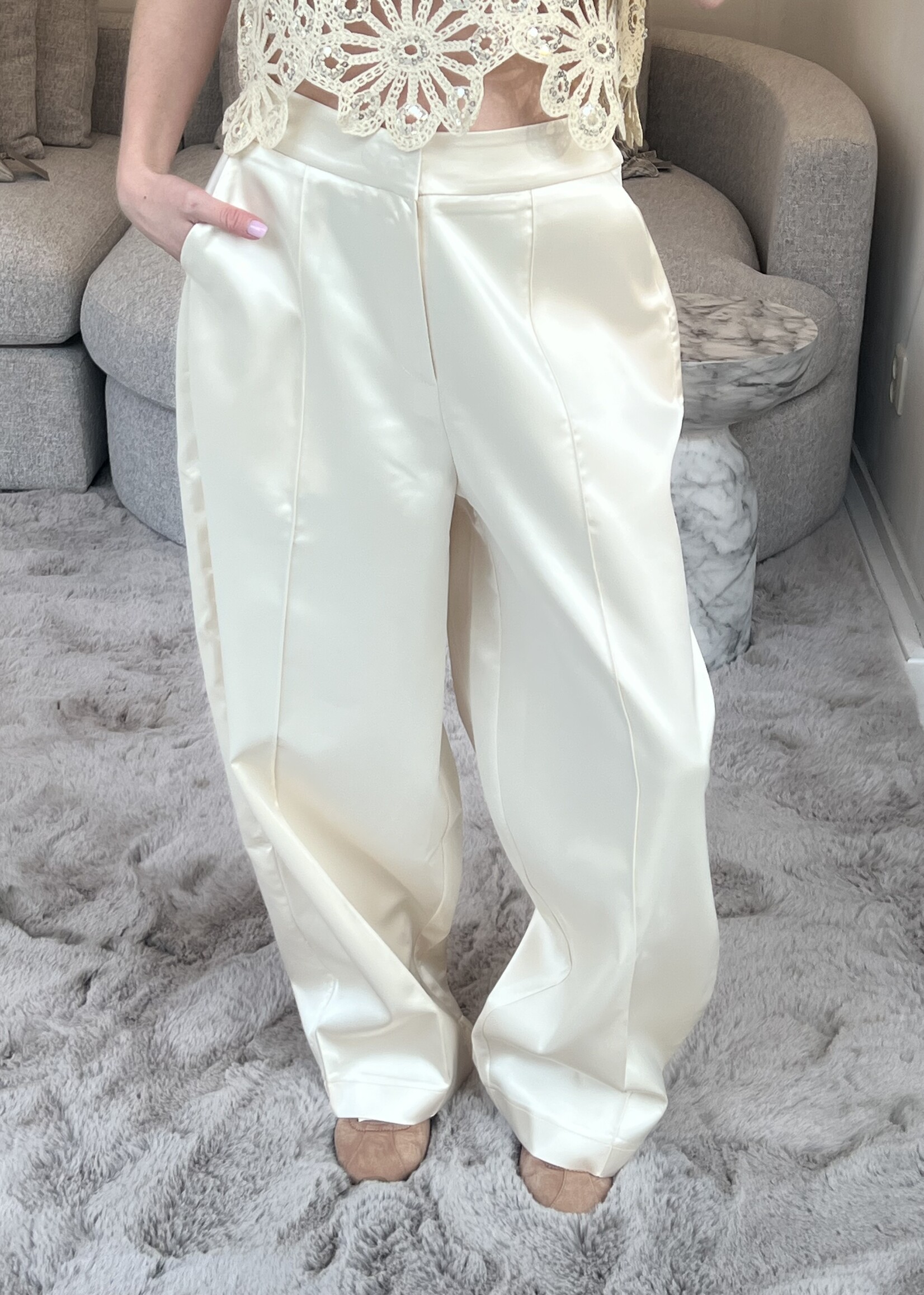 Fabergé Fashion Corine Pants - Creme