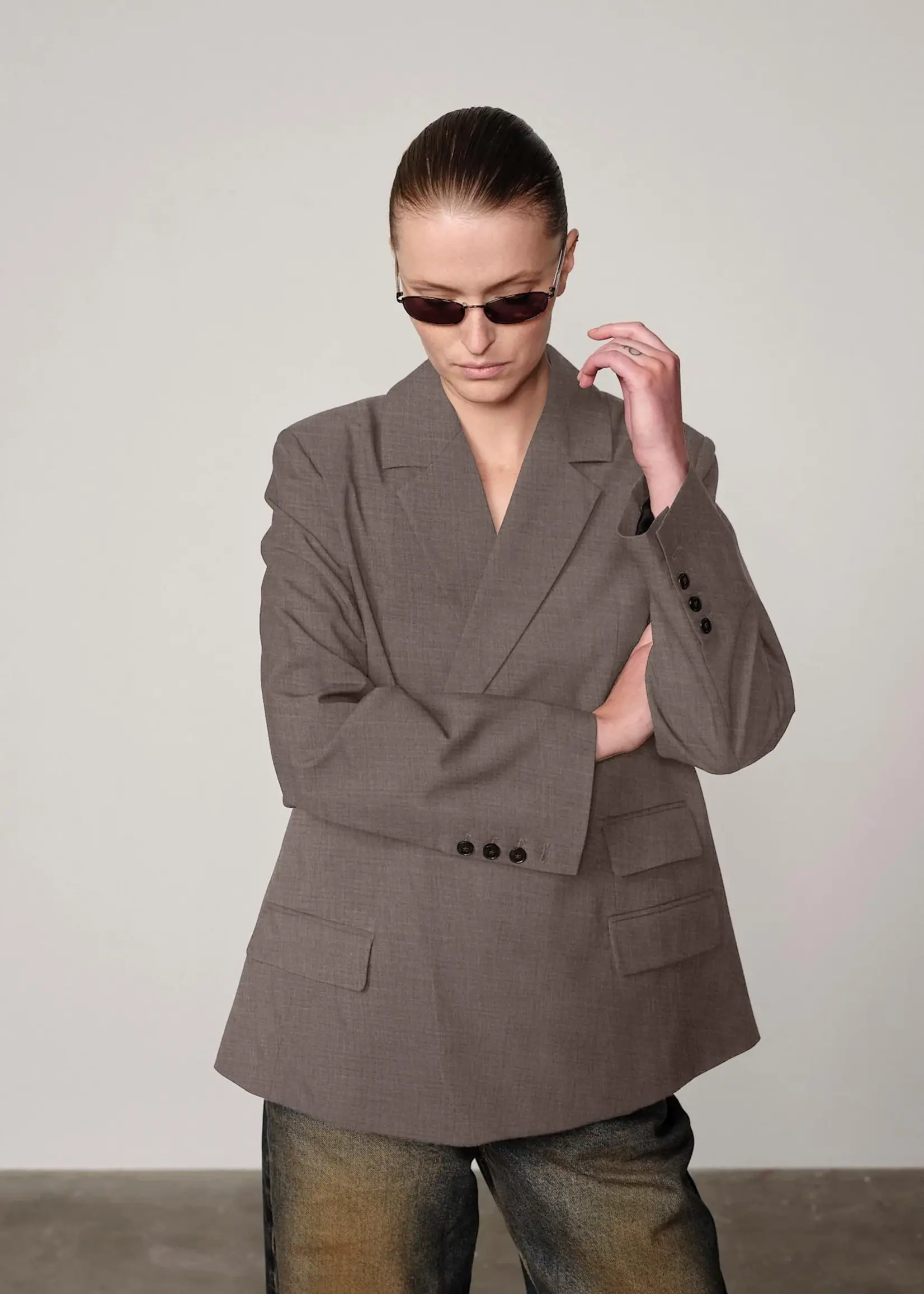 Herskind Amalfi Regular Blazer - Grey