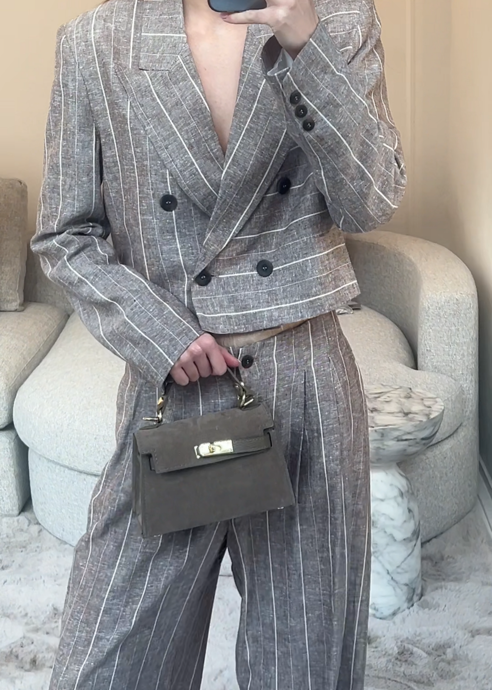 Access 63-1016-MOCCA - Stripe Jacket