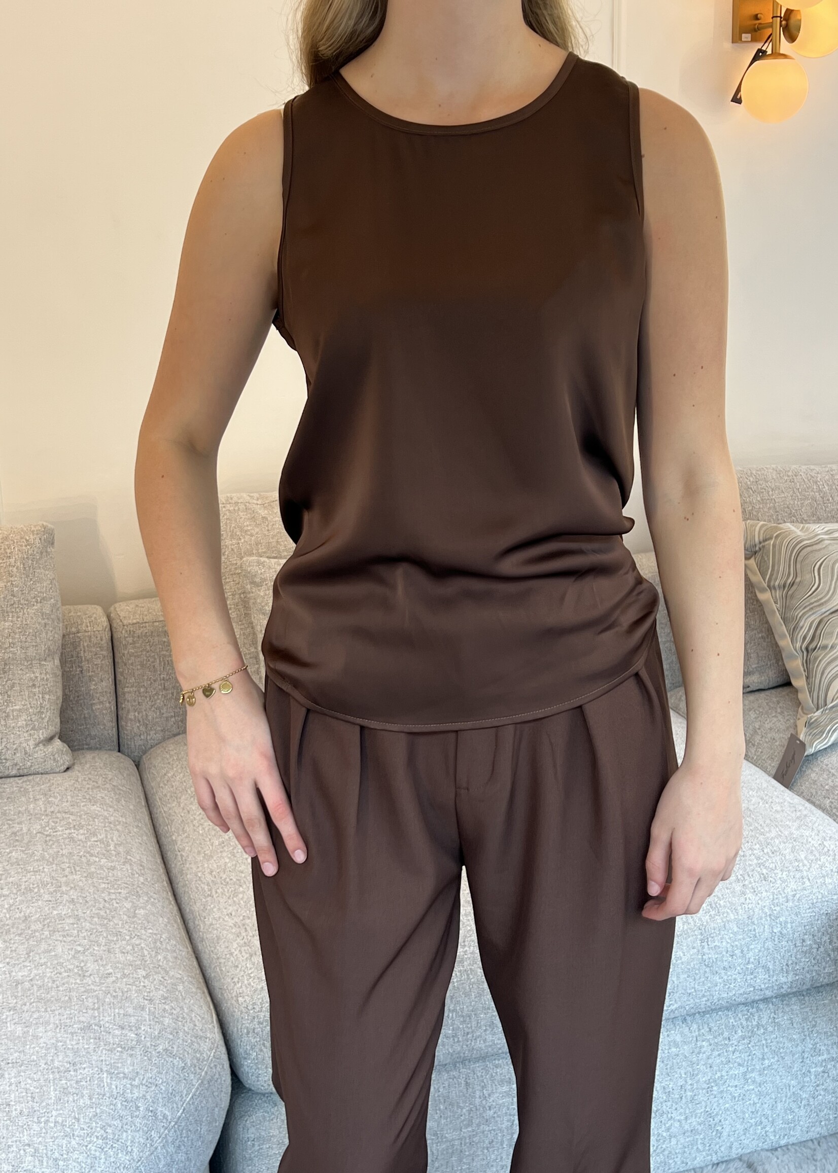 Fabergé Fashion Noel Top - Brown