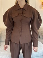 Fabergé Fashion Nori Top - Brown