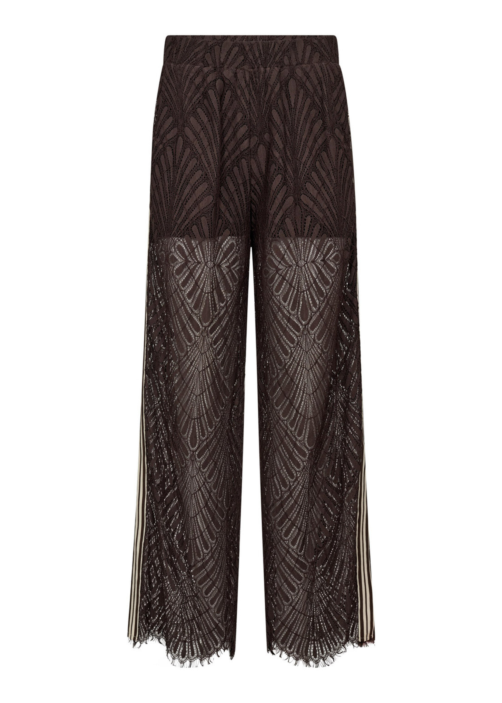 Co’Couture LetiCC Panel LL Pant - Dark Brown