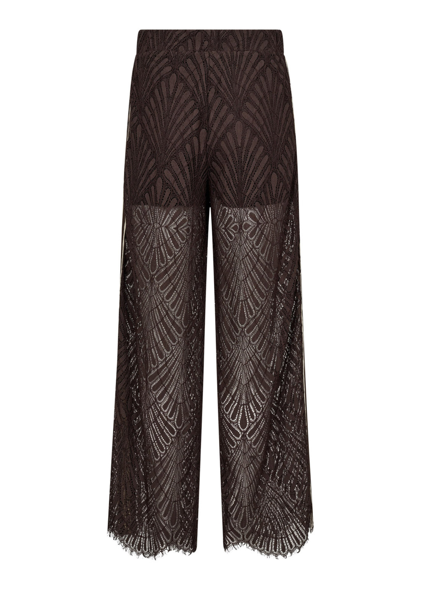 Co’Couture LetiCC Panel LL Pant - Dark Brown
