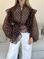 Fabergé Fashion Milo Blouse - Brown