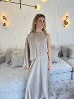 VICOLO 0097 Dress - Taupe