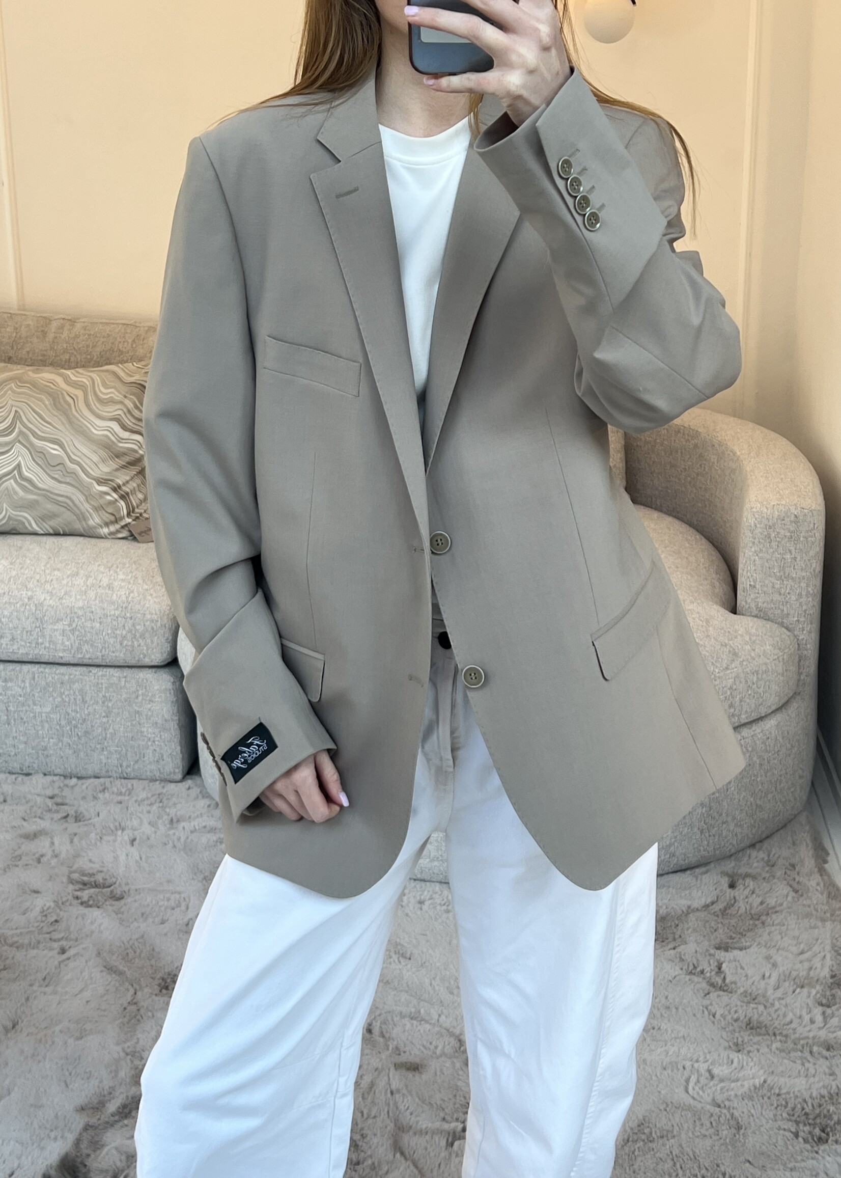 Fabergé Studios Mira Blazer - Taupe 07