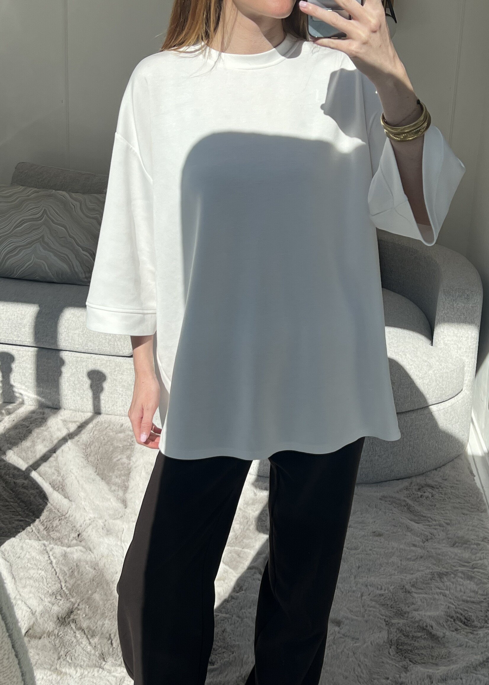 Fabergé Fashion Elle Top - White