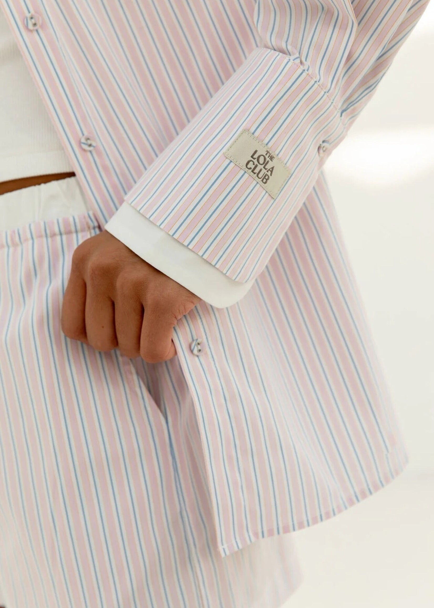 The Lola Club Maeve Blouse - Soft Pink